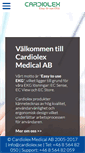 Mobile Screenshot of cardiolex.se