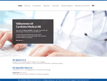 Tablet Screenshot of cardiolex.se
